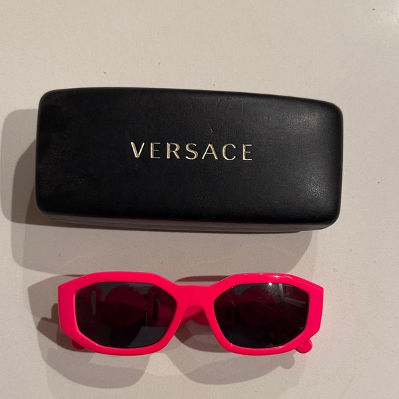 Versace Accessories - Versace Bold Pink Sunglasses Authentic